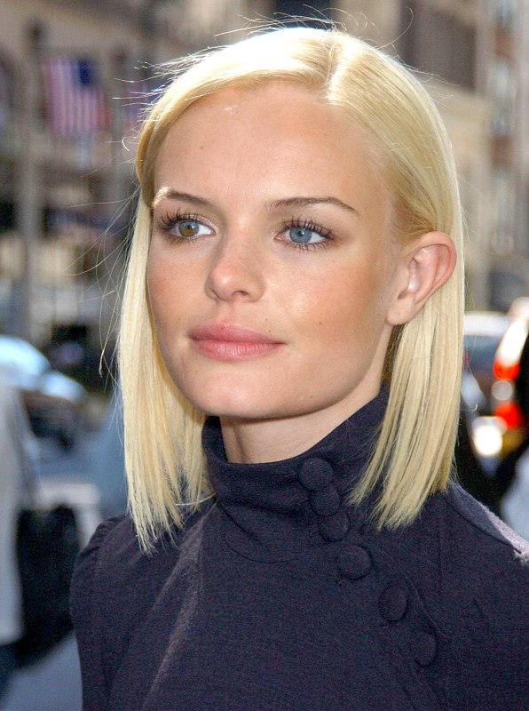 Kate Bosworth wearing her hair in a one length bob