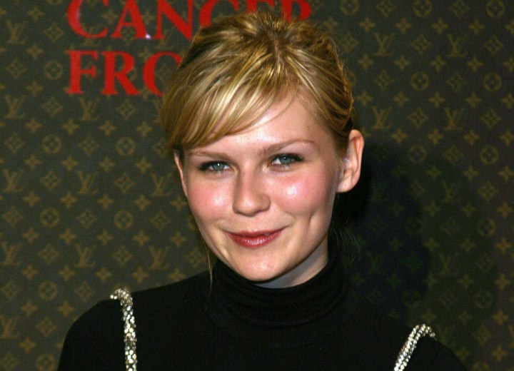 Kirsten Dunst's short hairstyle