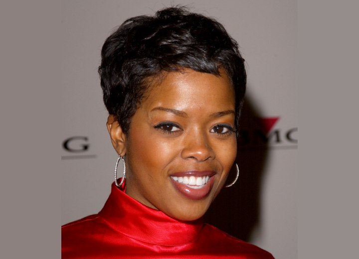 Pixie for black hair - Malinda Williams