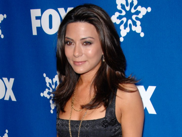 The long hairstyle of Marisol Nichols
