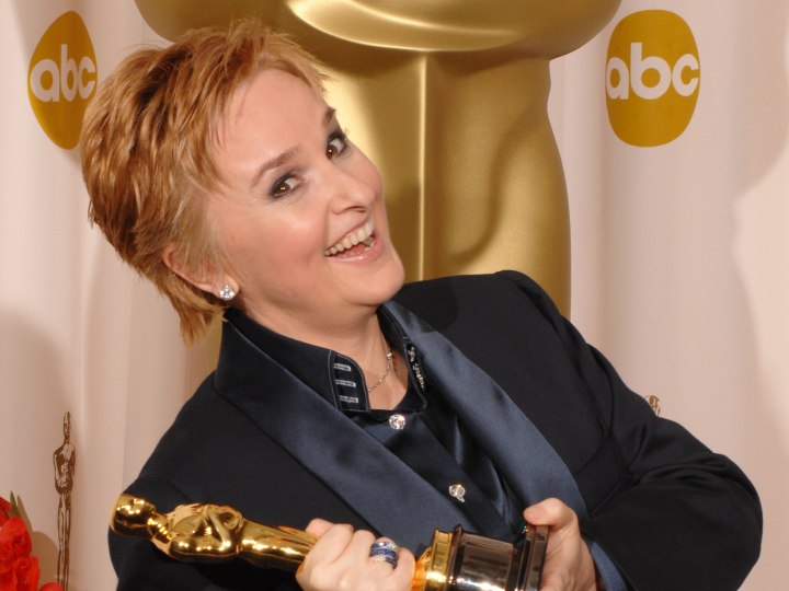 Melissa Etheridge with beautiful short hair