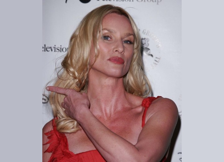 Long 40 plus hairstyle - Nicollette Sheridan