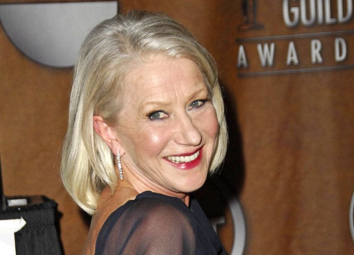 Helen Mirren hair