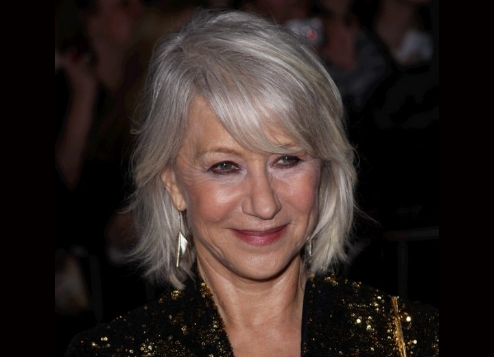 Hair for older women - Helen Mirren