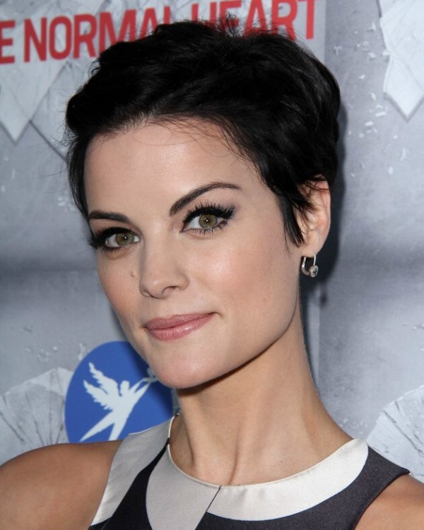 Jaimie Alexander  Cute pixie with soft touches around the 