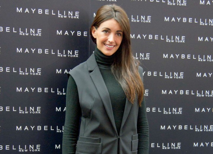 Noelia Lopez wearing a black turtleneck