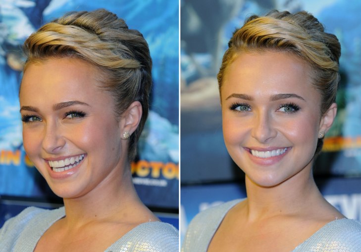 Hayden Panettiere pixie cut