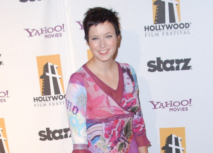 Shaggy pixie haircut - Diablo Cody