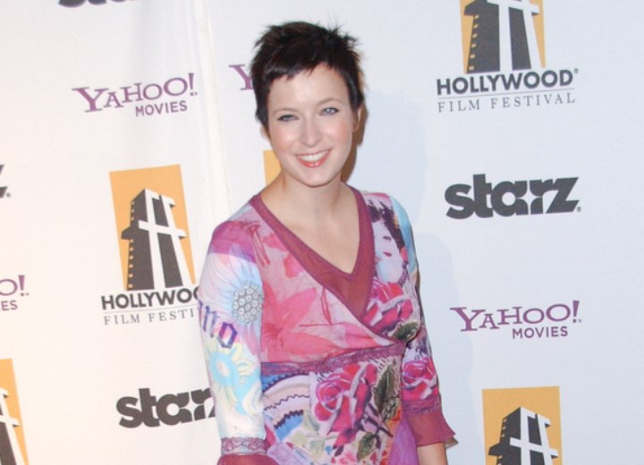 Shaggy pixie haircut - Diablo Cody