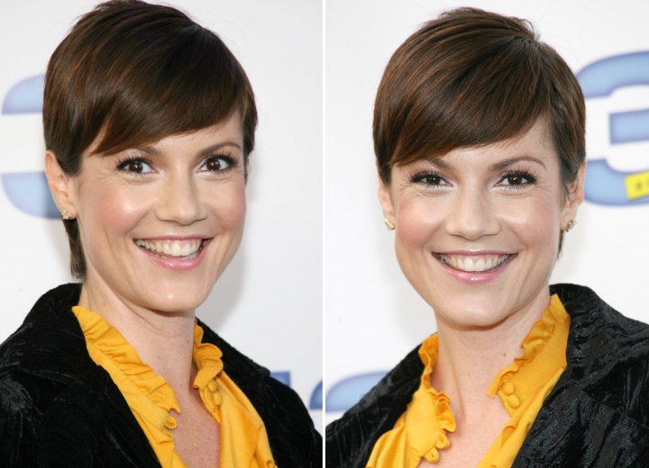 Zoe McLellan Pixie Cut