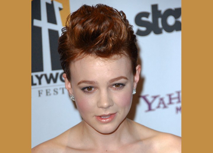 Pixie cut for red hair - Carey Mulligan