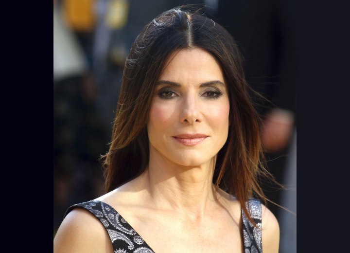 Sandra Bullock - Long hair for women over 50