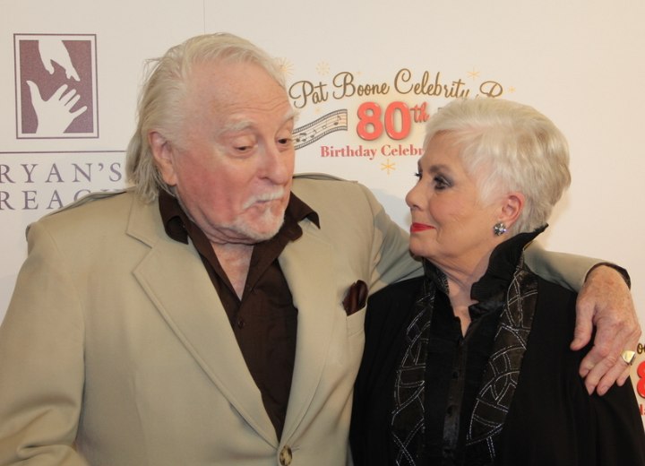 Hairstyle for older women - Shirley Jones