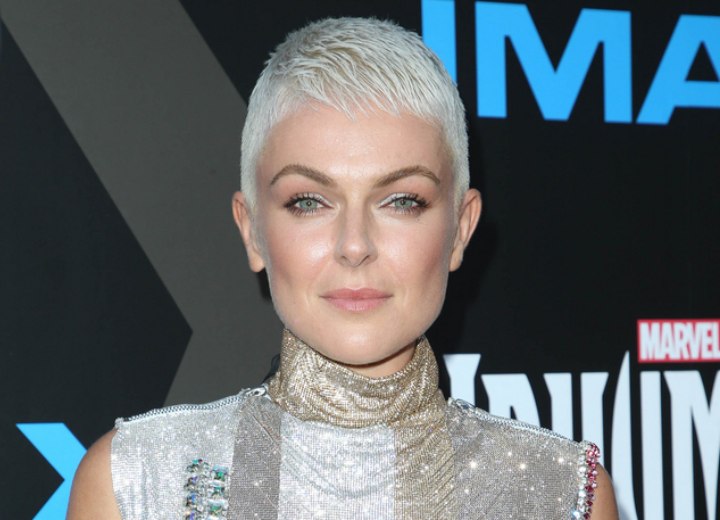 Serinda Swan pixie cut