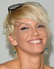 Sarah Harding's short haircut