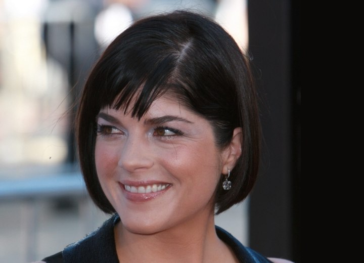 Selma Blair - Blunt bob hairstyle