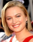 Sophia Myles short bob haircut