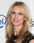 Stephanie March's long hair with slightly textured ends