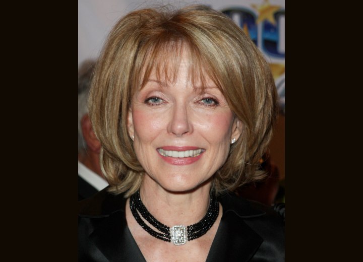 Susan Blakely - Medium length hair