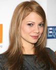 Tamara Braun's easy to keep hairstyle for long straight hair