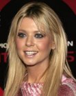 Tara Reid sporting long smooth hair with tapering