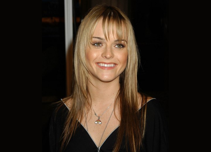 Taryn Manning with long straight hair
