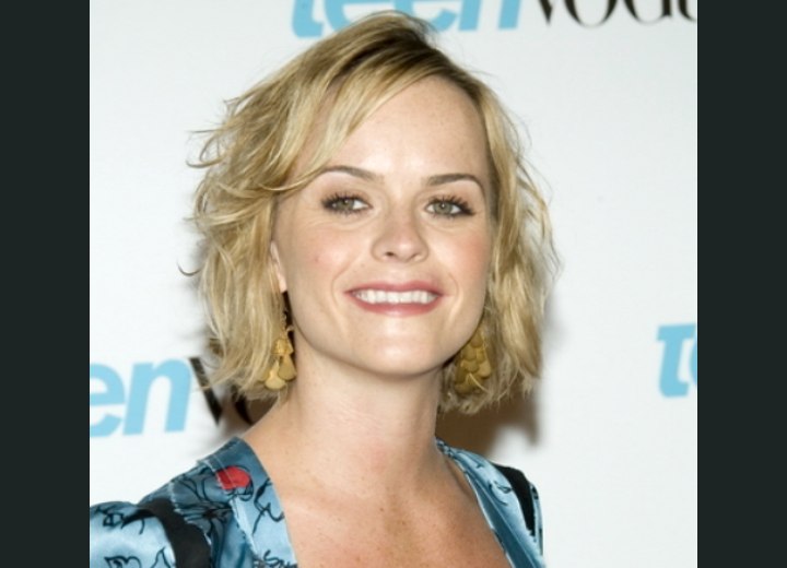 Taryn Manning with a shorter haircut
