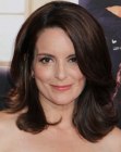 Brunette Tina Fey