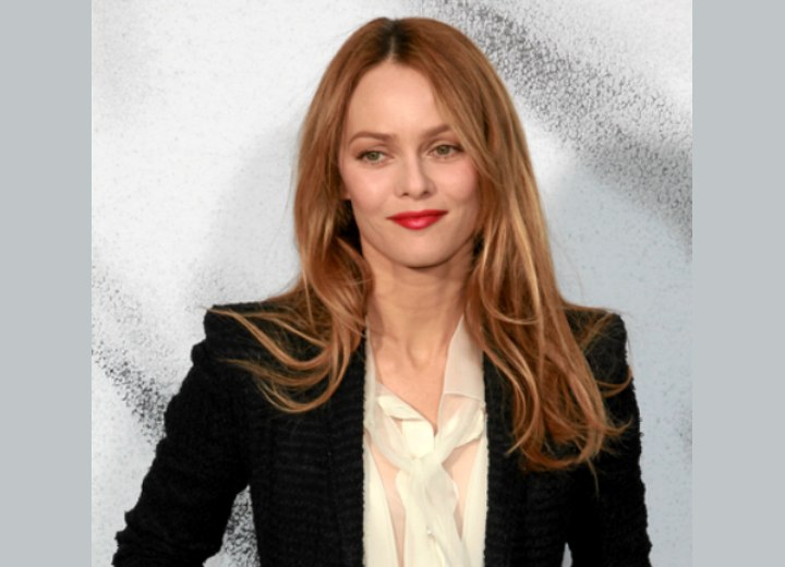 Vanessa Paradis hair