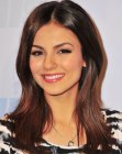 Victoria Justice - Hourglass shape hairstyle
