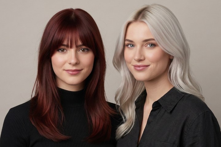 Frisuren f&uuml;r langes Haar