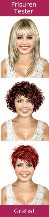Frisuren | eckiges Gesicht | quadratische Gesichtsform ...