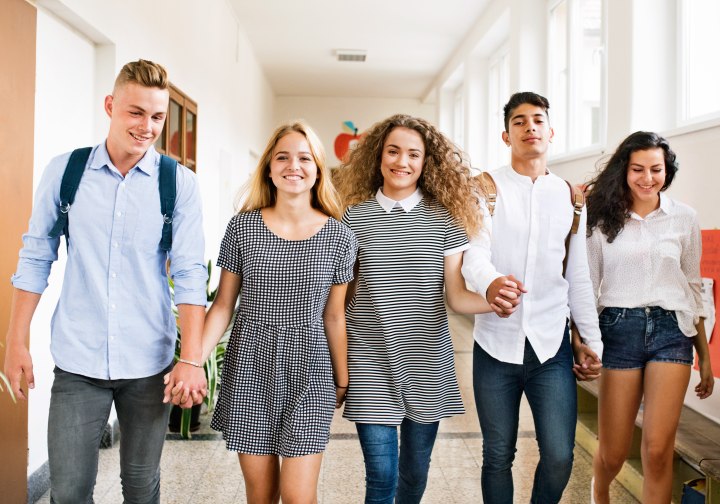 Gruppe von Teenagern