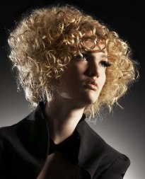 Goldblonde Locken