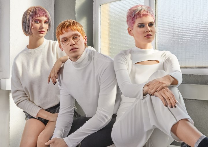 Trendfrisuren - Gestufte Bob & Pixie