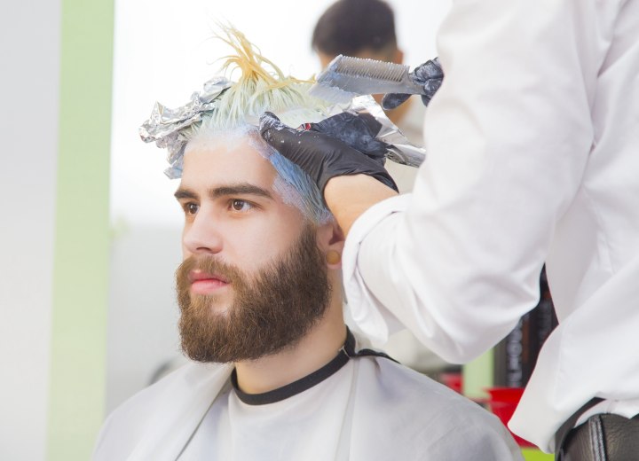 Haare färben für Männer