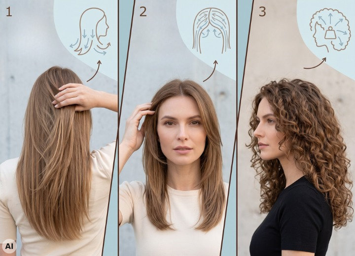Haare stufen, um spezifische Styling-Herausforderungen zu lösen