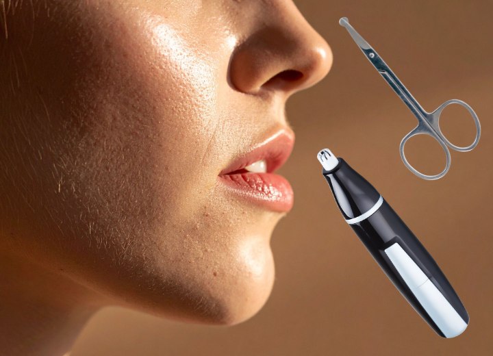 Tools zum Entfernen von Nasenhaaren