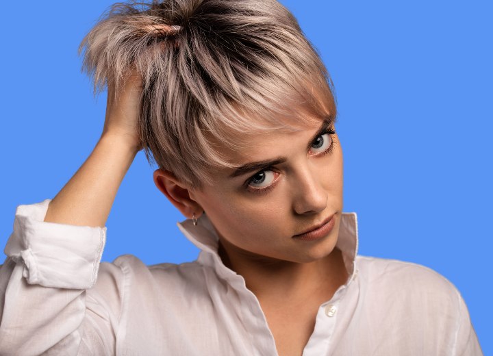 Pixie Schnitt - Kurzes Haar