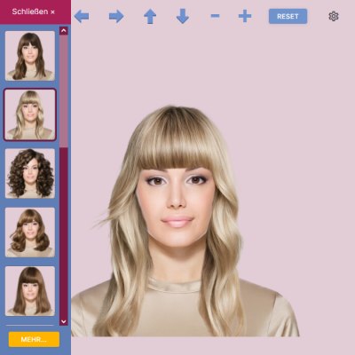 Frisuren-Simulator