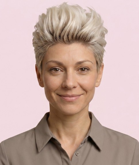 Corte corto moderno para mujeres