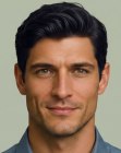 Peinado para hombre ni tan corto ni tan largo