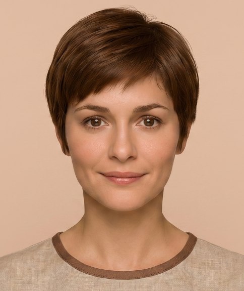 Mezcla de un corte pixie cl&aacute;sico y un bob