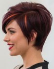 Corte pixie con silueta en l�nea A
