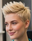 Corte pixie rubio