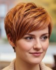 Cabello corto dinámico
