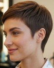 Peinado corto elegante