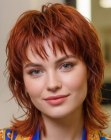 Corte de cabello capeado moderno