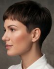 Lindo corte de cabello corto