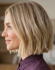 Corte bob con un atractivo natural